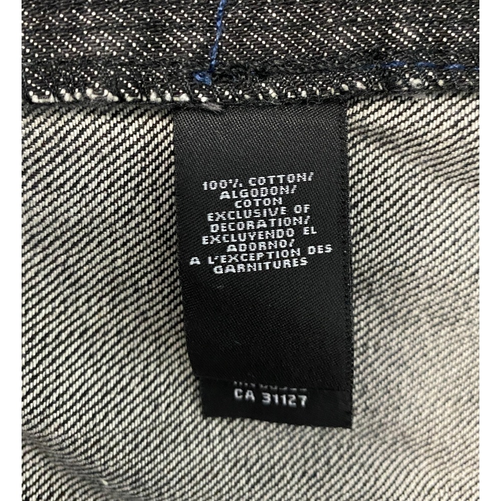 DKNY Jeans Men's Size 38×30 Black Soho Relaxed Wide Leg Whiskers - Picture 4 of 9